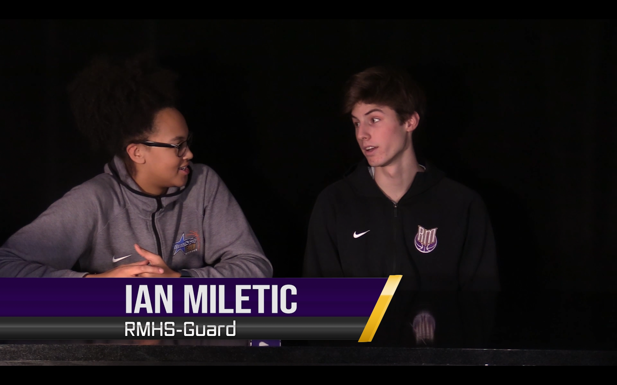 Mustang Interview: Boys Varsity Basketball Guard, Ian Miletic